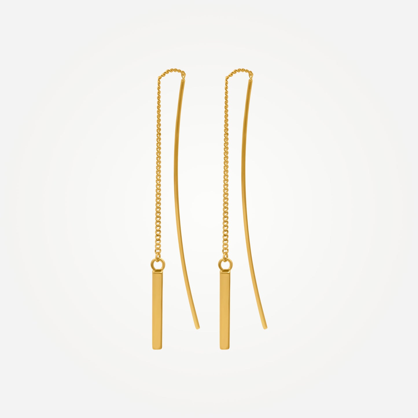 Karrier MELIUR Plate Threader Earrings Media 2 of 3