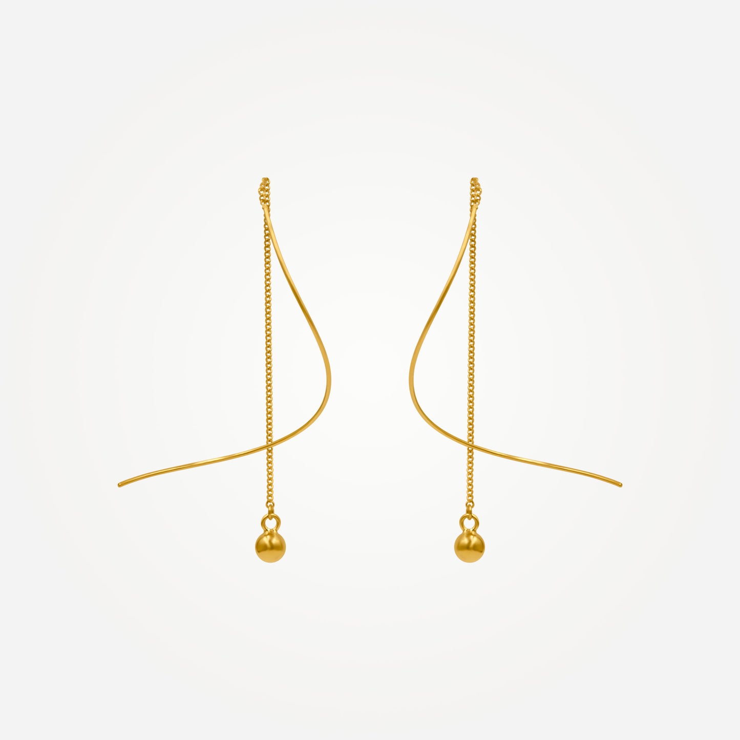 Karrier MELIUR Curve Threader Earrings Media 1 of 1