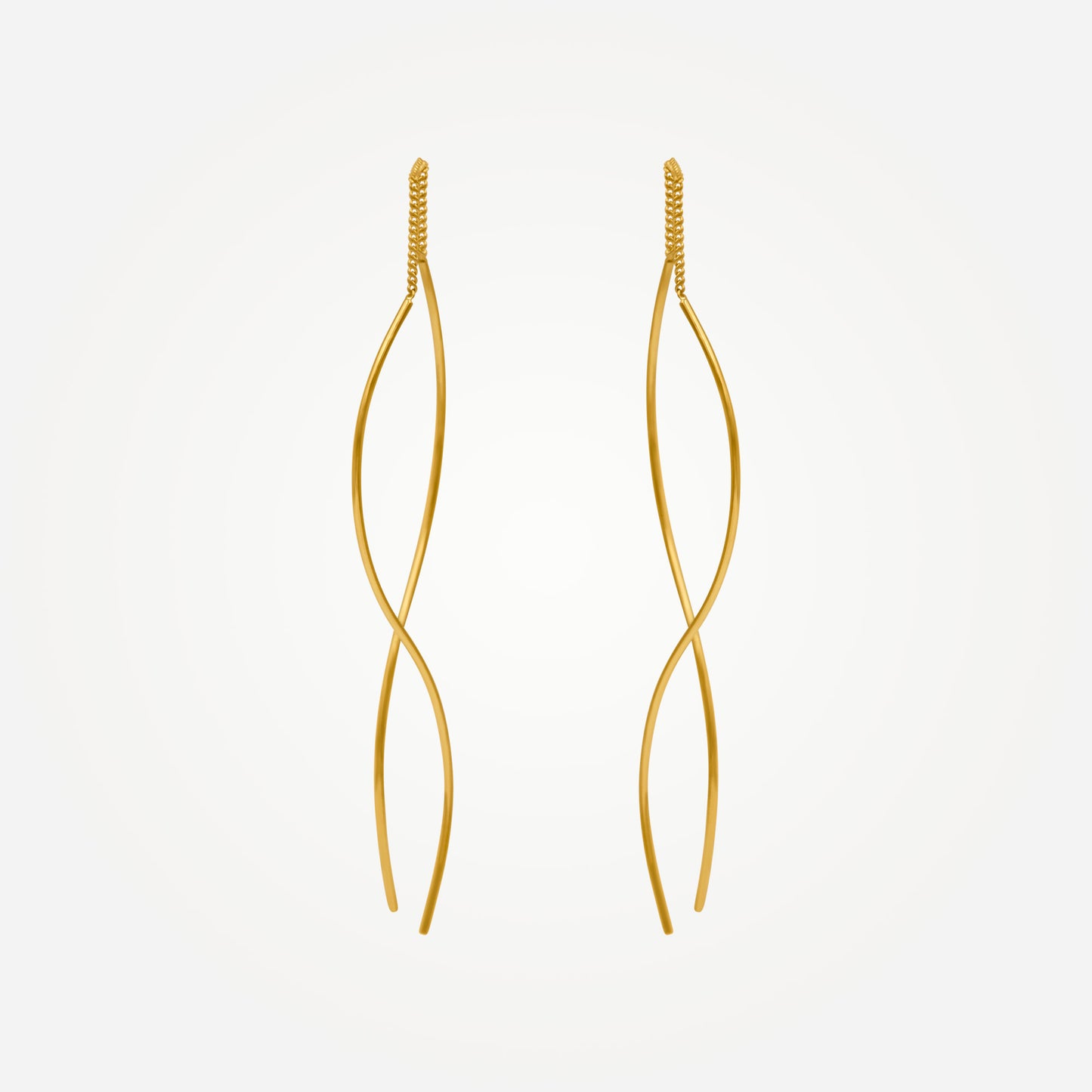 Karrier MELIUR Flow Threader Earrings Media 2 of 2