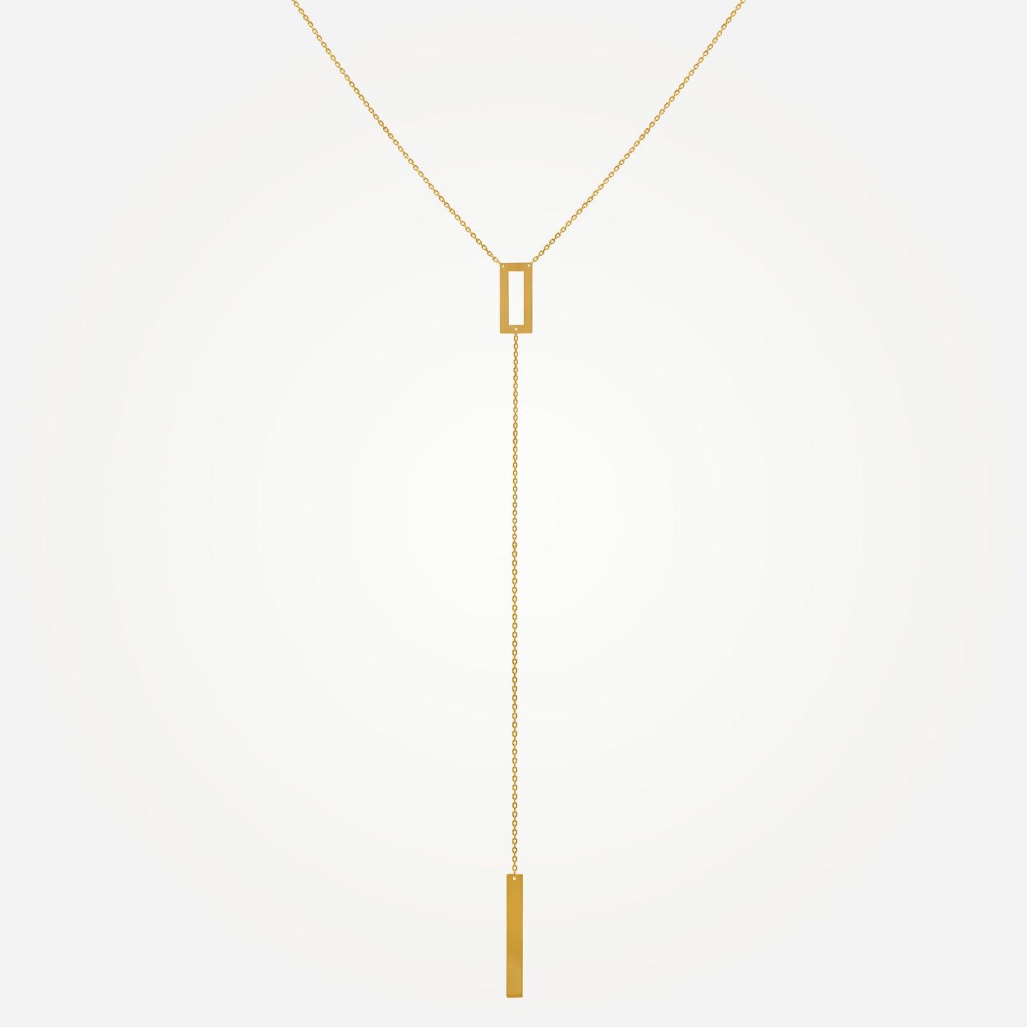Karrier NARIN Cube Lariat Necklace Media 1 of 3