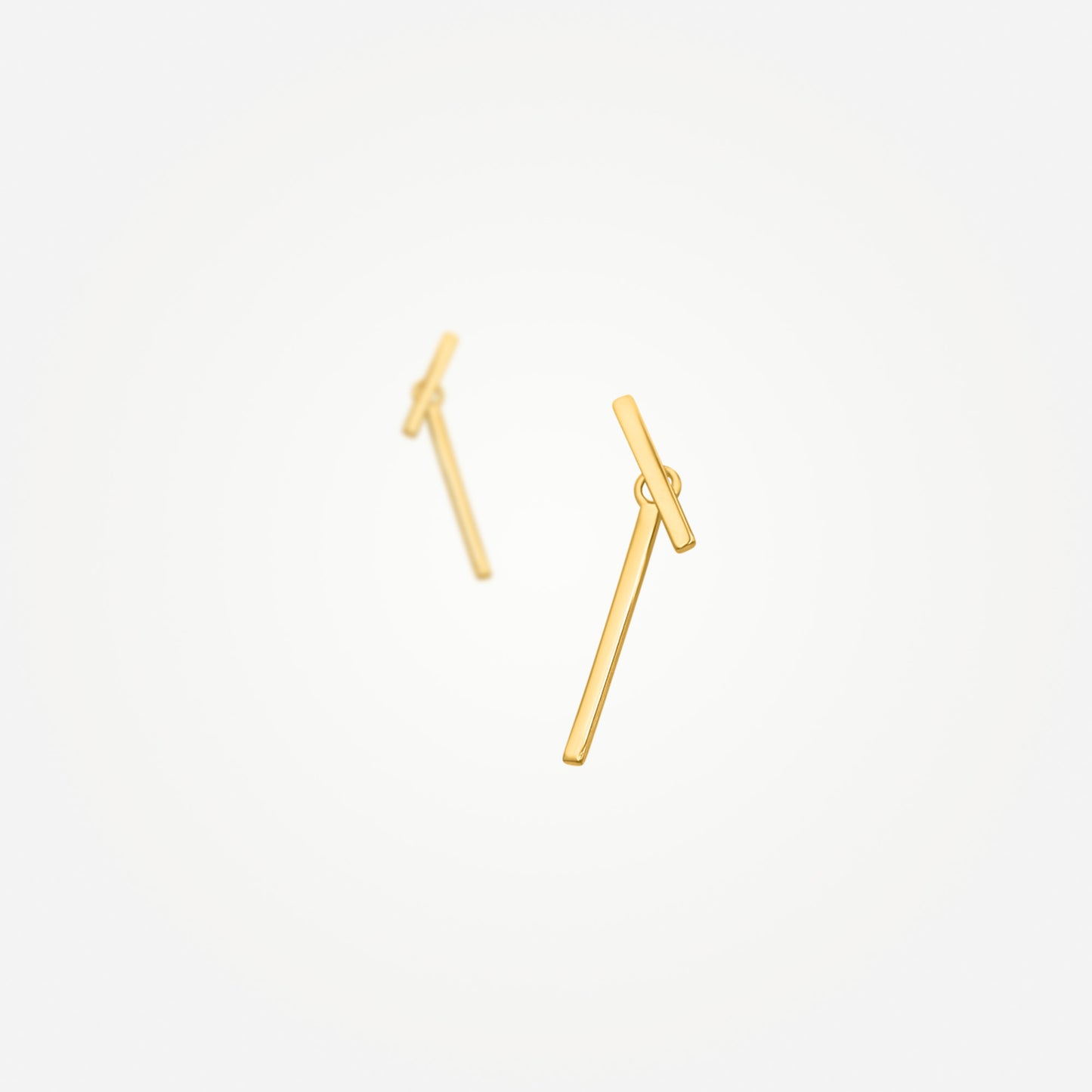 Karrier NARIN Short Bar Stud Earrings Media 1 of 3