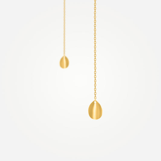 Karrier KASIT Drop Threader Earrings Media 1 of 2