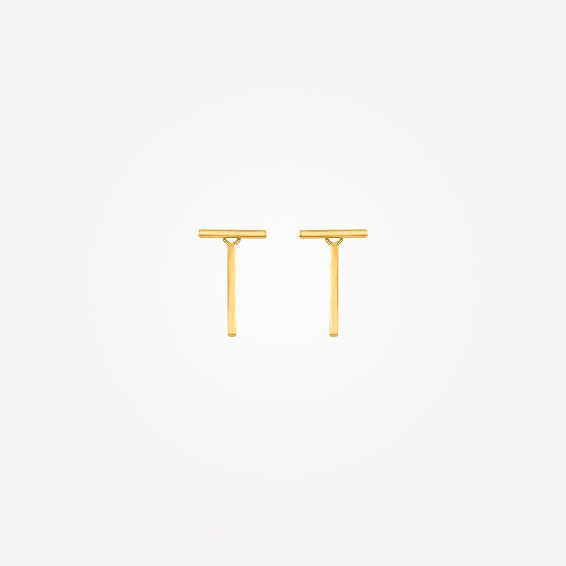 Karrier NARIN Short Bar Stud Earrings Media 2 of 3