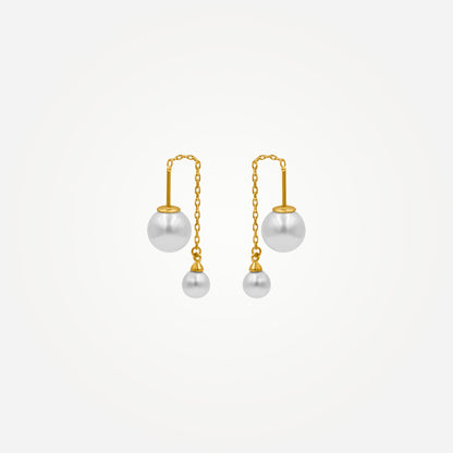 Karrier YARLA Pearl Drop Earrings Media 1 of 2