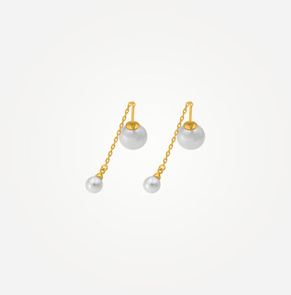 Karrier YARLA Pearl Drop Earrings Media 2 of 2